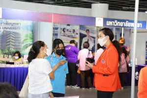 The Division of Corporate Communications, WU Joining the exhibition in the University PR Network Expo 2022 at Srinakharinwirot University, Bangkok