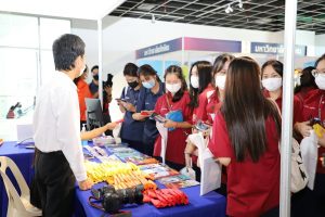 The Division of Corporate Communications, WU Joining the exhibition in the University PR Network Expo 2022 at Srinakharinwirot University, Bangkok 