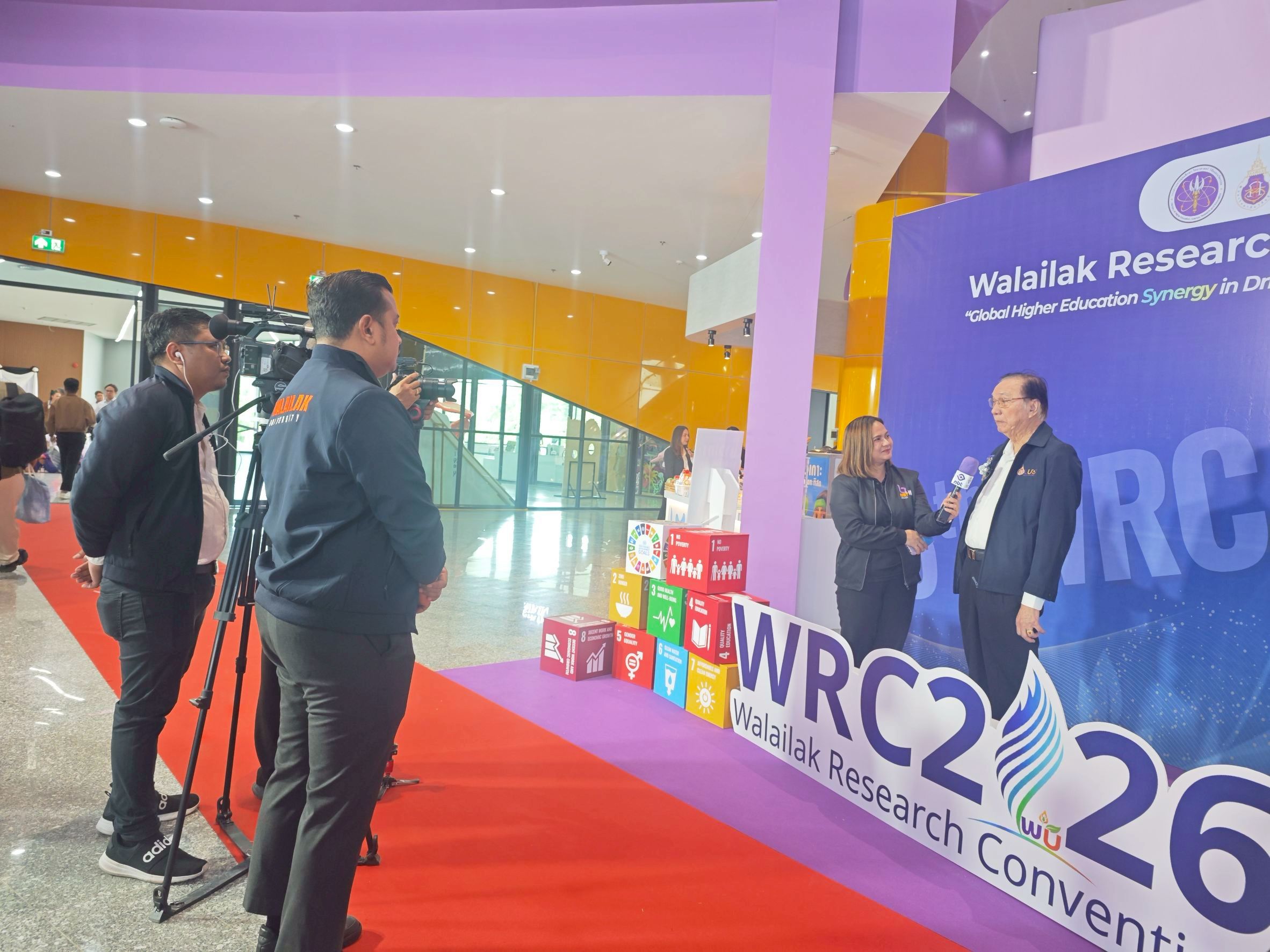 Nakhon Si Thammarat Media Cover International Conference “WRC 2026” at Walailak University