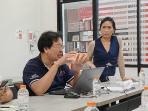 การประชุมหารือที่ DCC ของ ม.วลัยลักษณ์ กับ CIA