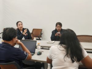 การประชุมที่ DCC กับ CIA เพื่อหารือแนวทางการสื่อสารประชาสัมพันธ์