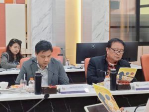 การประชุมหารือเกี่ยวกับการระดมทุนการศึกษา ณ มหาวิทยาลัยวลัยลักษณ์