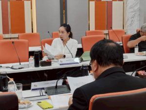 การประชุมเพื่อหารือเรื่องการระดมทุนการศึกษา ณ มหาวิทยาลัยวลัยลักษณ์