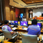 ส่วนสื่อสารองค์กร ม.วลัยลักษณ์ ถ่ายทอดสดพิธีเฉลิมฉลองความสำเร็จ UKPSF